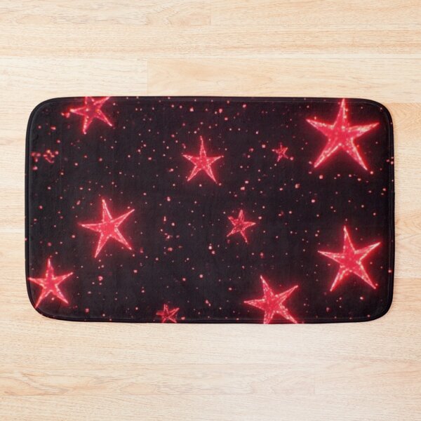 Item preview, Glow Red Galactic Starfield Retro designed and sold by Jimakmo.