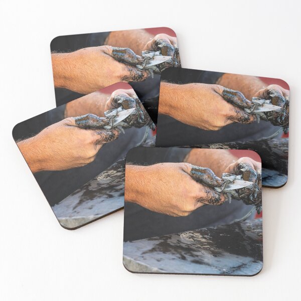 Item preview, Cleaning Squid in Greece designed and sold by PhotoArt by Joan Carroll.