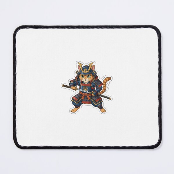 Item preview, Adventurous Cat Samurai designed and sold by ZingSticky.