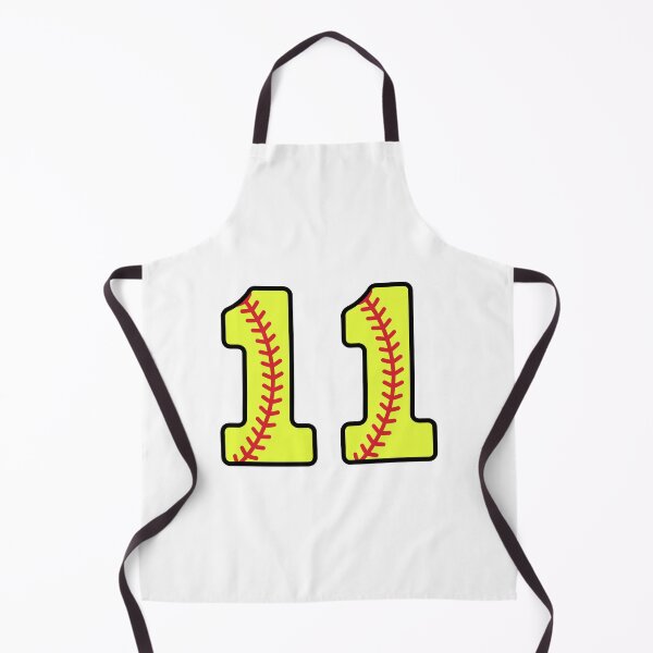 Item preview, Softball Number 11 designed and sold by gunaone-design.