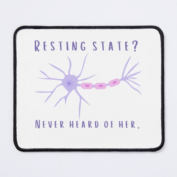 Item preview, Resting state? never heard of her. designed and sold by Anastasiakd.