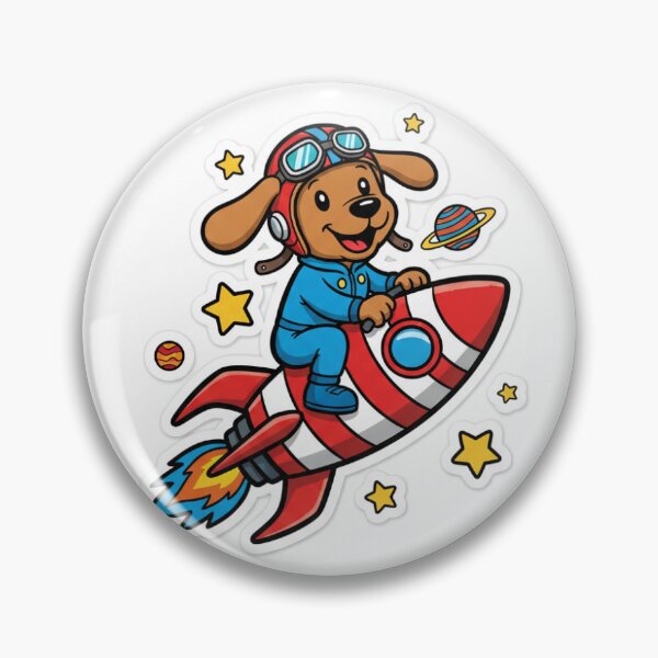 Item preview, Rocket Dog Pilot designed and sold by ZingSticky.