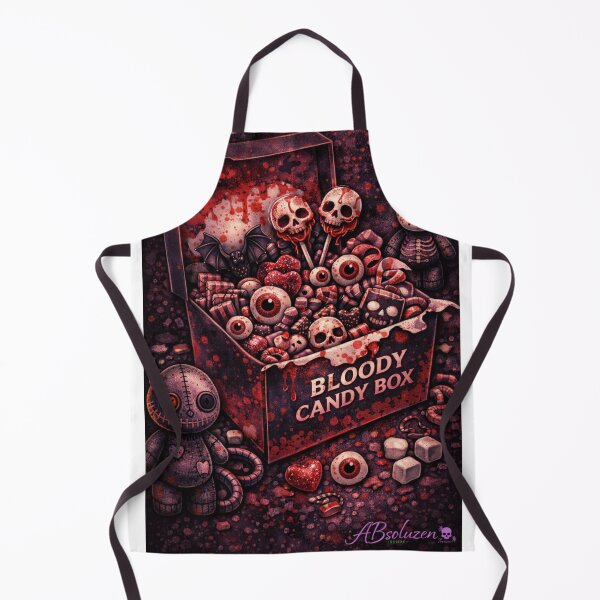 Item preview, Bloody Candy Box – Gothic Sweets, Dark Cute Illustration, Skulls & Macabre Aesthetic designed and sold by ABsoluzen.