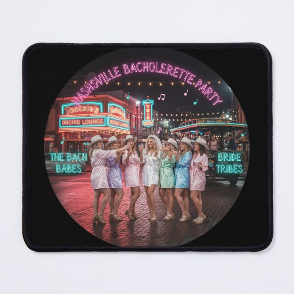 Item preview, The Bach Babes Nashville Bachelorette Party 2026 | Girls Trip Matching Group Shirts designed and sold by FitEnvy.