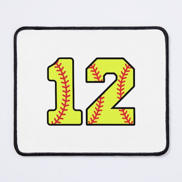 Item preview, Softball Number 12 designed and sold by gunaone-design.
