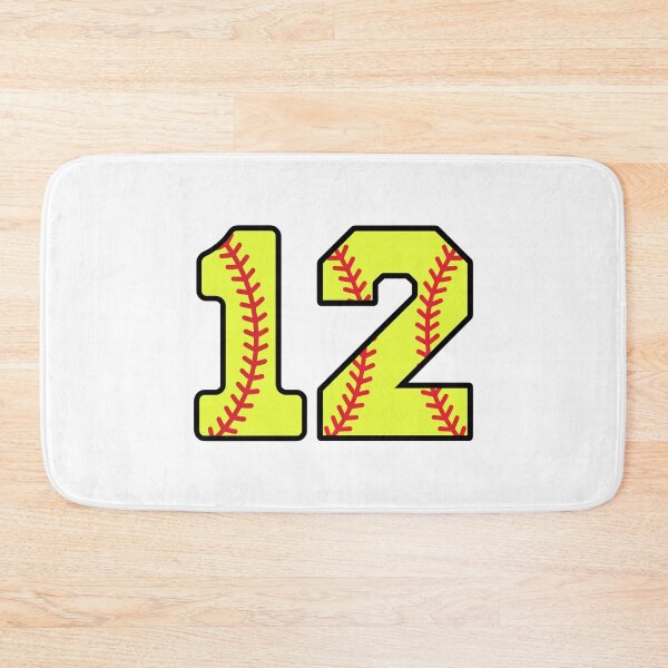 Item preview, Softball Number 12 designed and sold by gunaone-design.