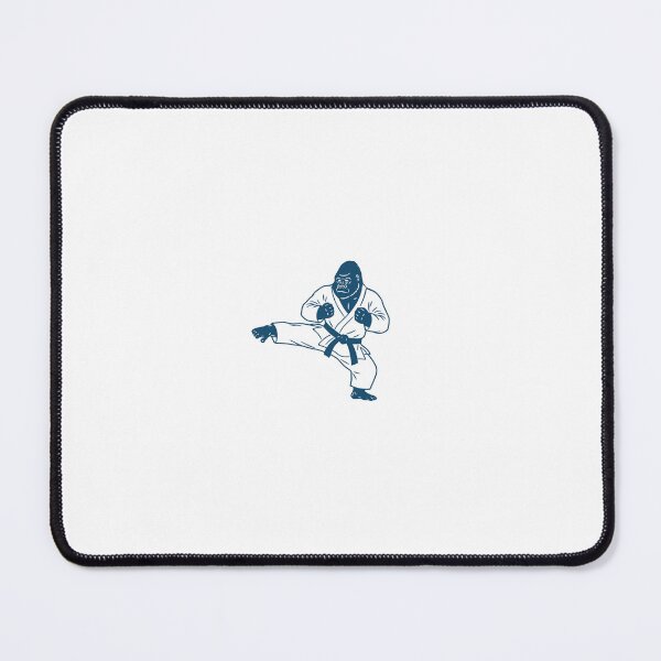 Item preview, Kick of Grace: Minimalist Karate Gorilla - Pocket Emblem designed and sold by j-touch-bold.