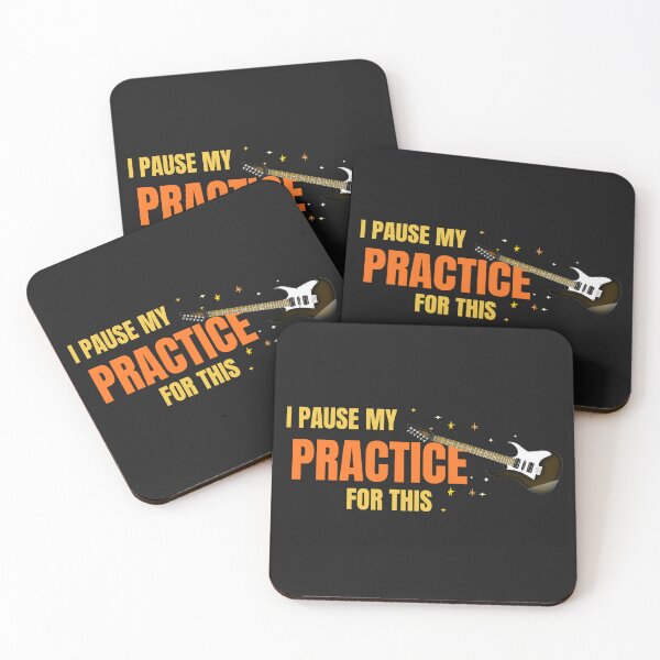 Item preview, I Pause My Practice For This Funny Musician Guitar Practice Humor Design designed and sold by Joyful-Pixel.