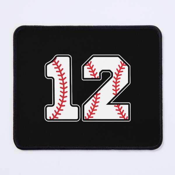 Item preview, Baseball Number 12 designed and sold by gunaone-design.