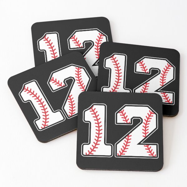 Item preview, Baseball Number 12 designed and sold by gunaone-design.