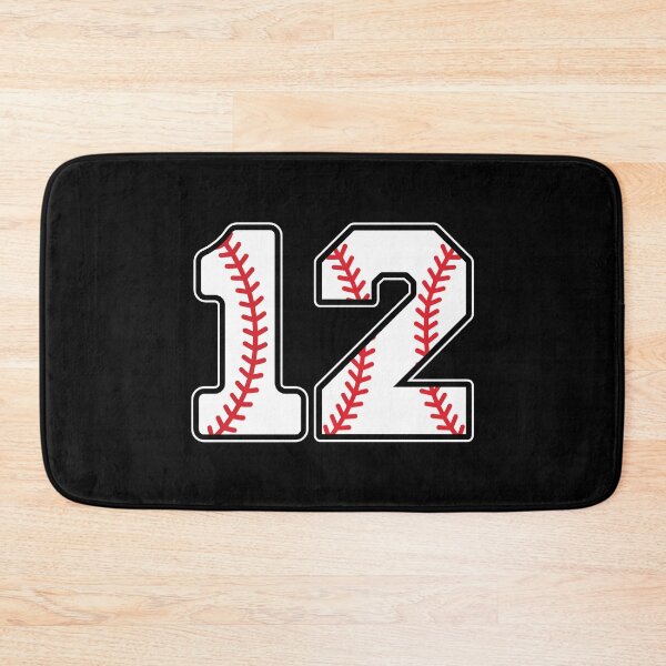Item preview, Baseball Number 12 designed and sold by gunaone-design.