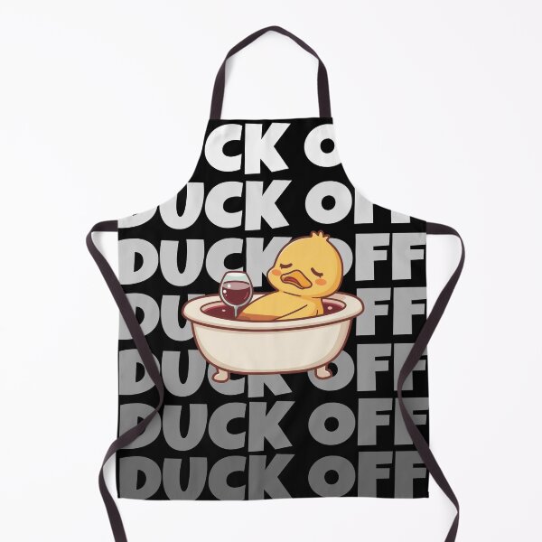 Item preview, Duck Off Funny Wine Duck T-Shirt Sassy Duck Gift designed and sold by TwistedComicLab.