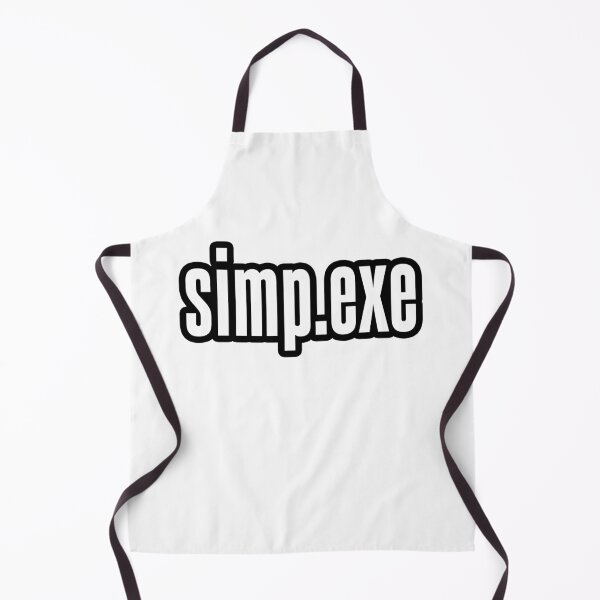 Item preview, simp.exe, outlined designed and sold by Memes N Lore .