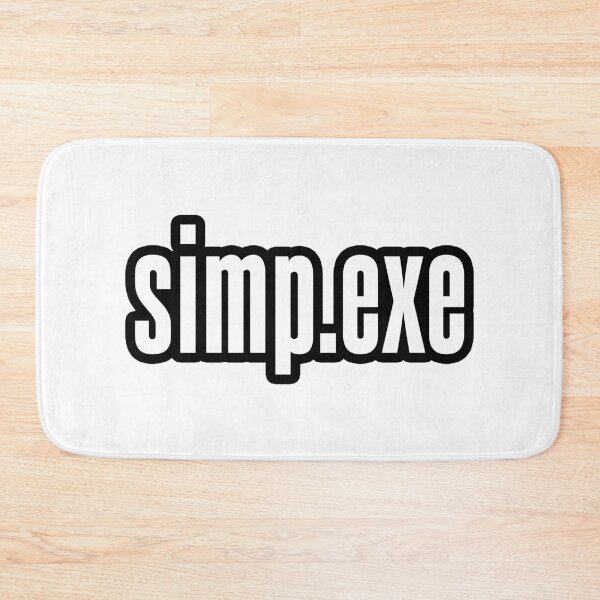 Item preview, simp.exe, outlined designed and sold by Memes N Lore .
