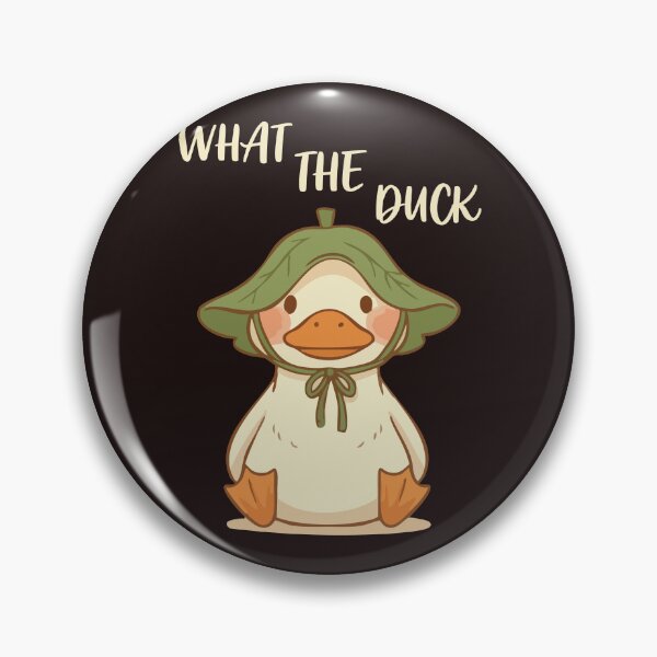Item preview, What The Duck Funny Quacking Humor Graphic Tee Design designed and sold by bozet.