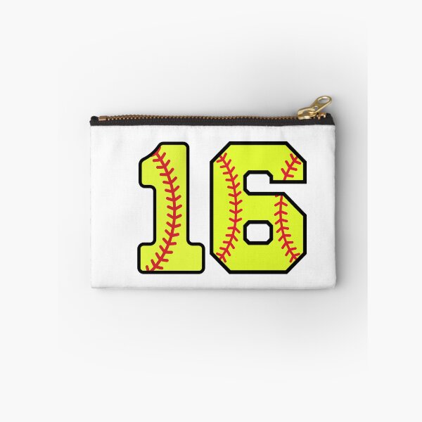 Item preview, Softball Number 16 designed and sold by gunaone-design.