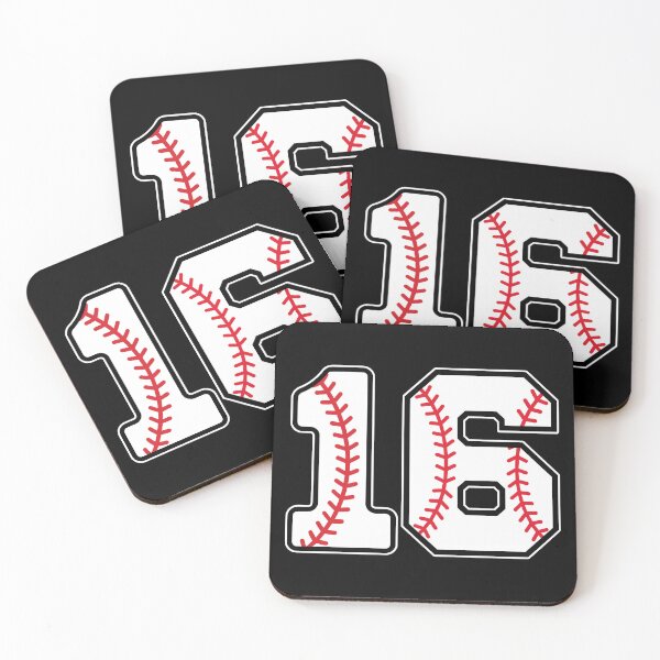 Item preview, Baseball Number 16 designed and sold by gunaone-design.