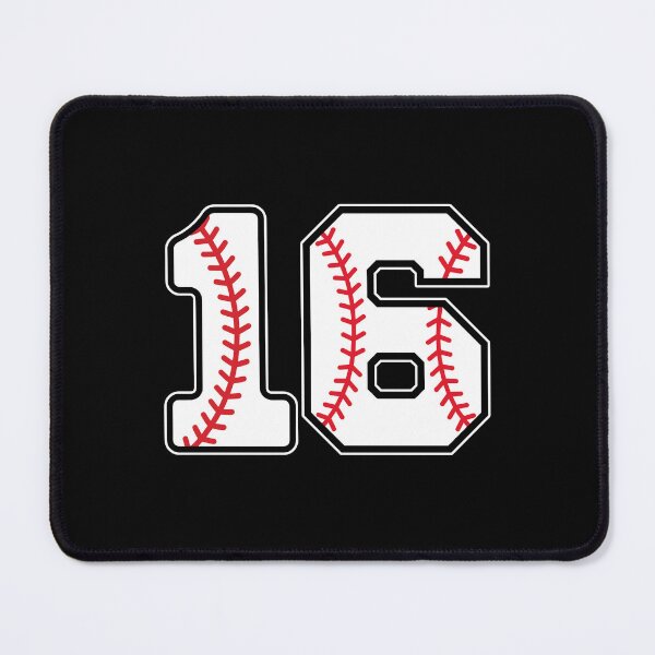 Item preview, Baseball Number 16 designed and sold by gunaone-design.