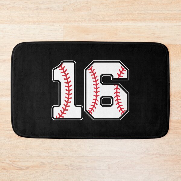 Item preview, Baseball Number 16 designed and sold by gunaone-design.