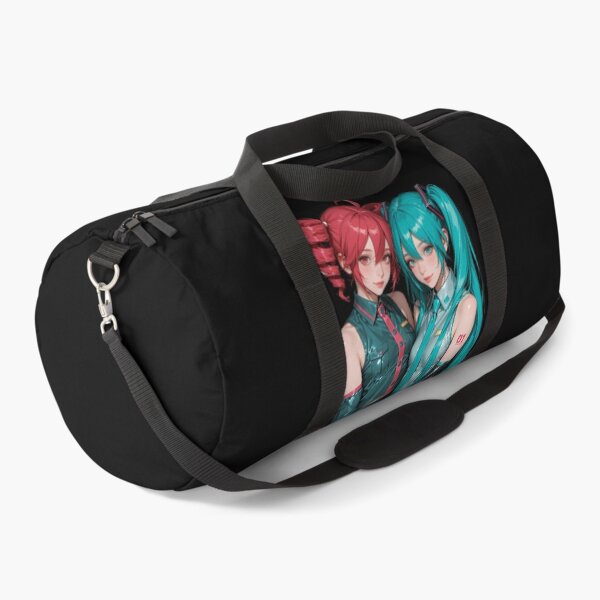 Item preview, Cyberpunk Vocaloid Duo — Futuristic Anime Digital Illustration designed and sold by Planet Utoppia.