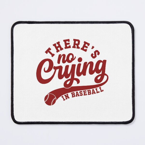 Item preview, There's No Crying in Baseball Mom Funny Game Day designed and sold by gunaone-design.