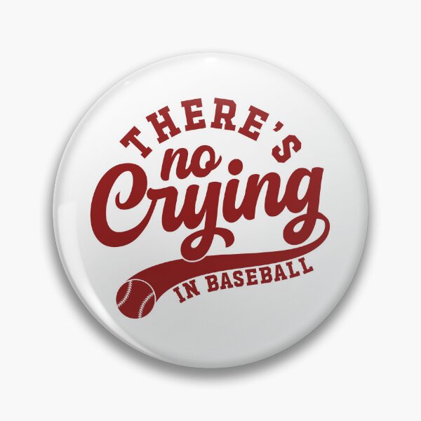 Item preview, There's No Crying in Baseball Mom Funny Game Day designed and sold by gunaone-design.