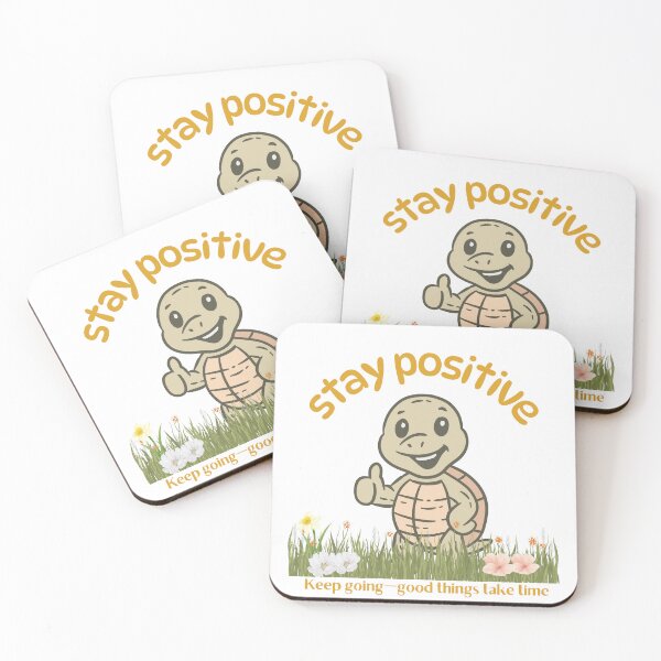 Item preview, Stay Positive Turtle Design designed and sold by artworks2640.