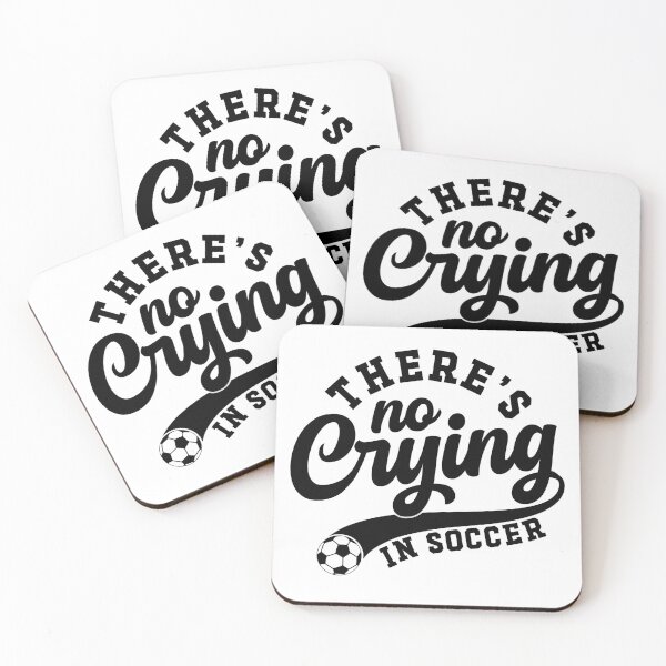 Item preview, There's No Crying in Soccer Funny Womens Sports Humor designed and sold by gunaone-design.
