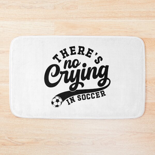 Item preview, There's No Crying in Soccer Funny Womens Sports Humor designed and sold by gunaone-design.