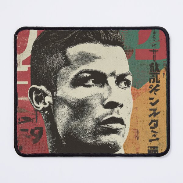 Item preview, Cristiano Vintage Warned Japanese Poster  designed and sold by AnimeArsenalPrints.
