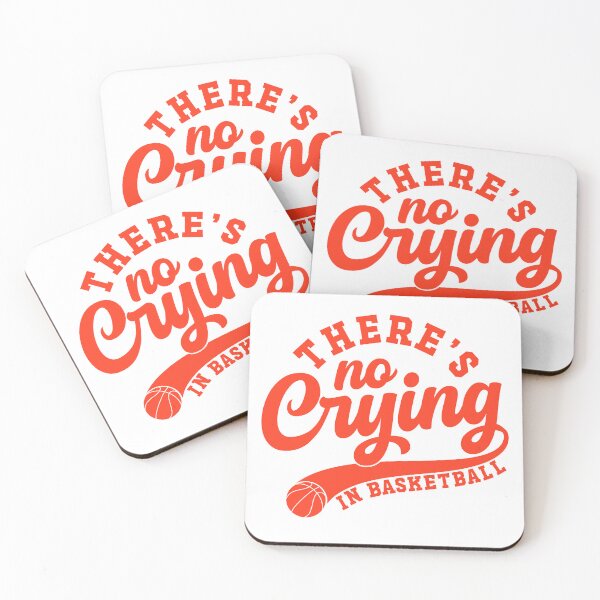 Item preview, There's No Crying in Basketball Funny Womens Sports Humor designed and sold by gunaone-design.