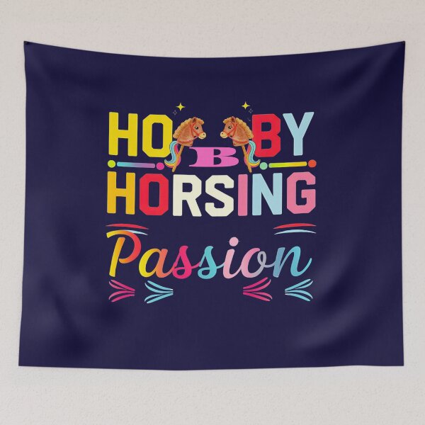 Item preview, Hobby Horsing Passion Hobby Horse Jumping Training  designed and sold by MalwasBasket.
