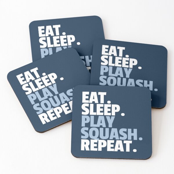 Item preview, Eat Sleep Play Squash Repeat  designed and sold by MaryAller.