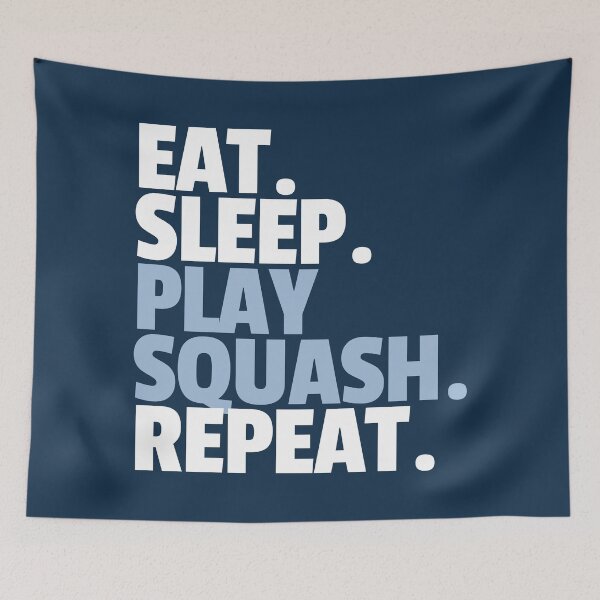 Item preview, Eat Sleep Play Squash Repeat  designed and sold by MaryAller.