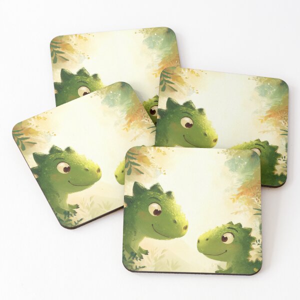 Item preview, Sunny Dino Buddies in Leafy Glade designed and sold by Venon28.