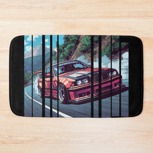 Item preview, B.W the Power of the 3 coupe with wide body kit, street racing vibe, high contrast neon colors 24 designed and sold by Neon G.