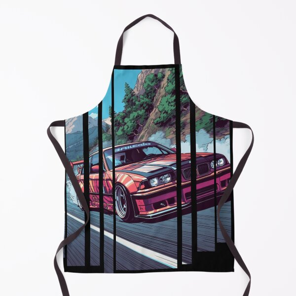 Item preview, B.W the Power of the 3 coupe with wide body kit, street racing vibe, high contrast neon colors 24 designed and sold by Neon G.
