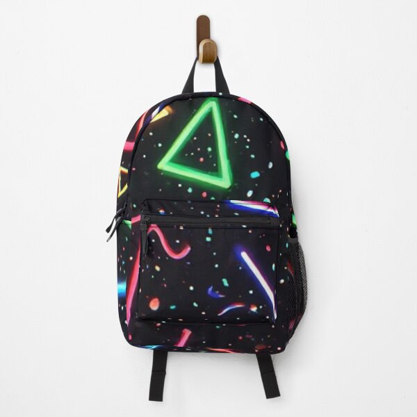 Item preview, Retro Arcade Neon Triangle Galaxy designed and sold by Jimakmo.