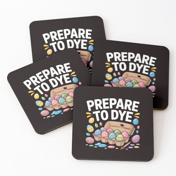 Item preview, Prepare To Dye Funny Easter – Easter Pun Egg Hunt Humor designed and sold by Redgiant87x.