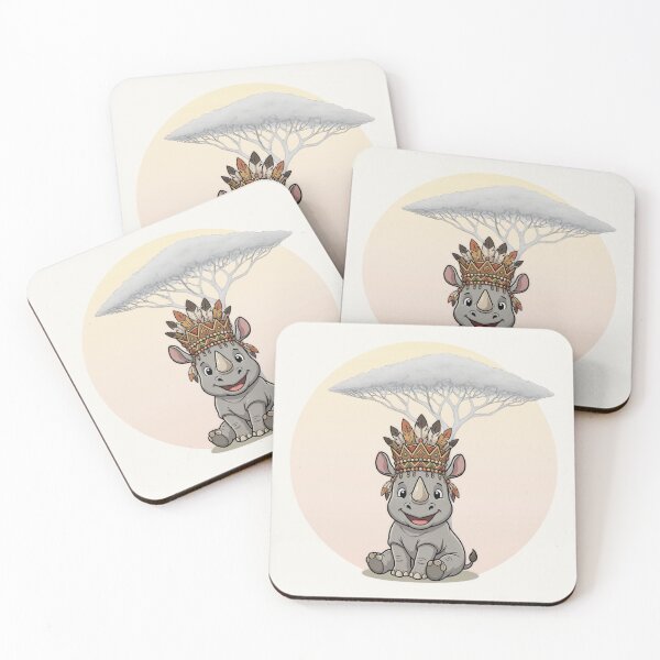 Item preview, Gentle Savannah Stories – Little Rhino Guardian designed and sold by Safe-L-World.
