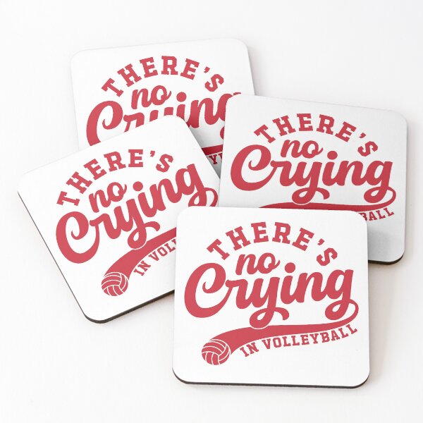 Item preview, There's No Crying in Volleyball Mom Funny Womens Sports Humor designed and sold by gunaone-design.