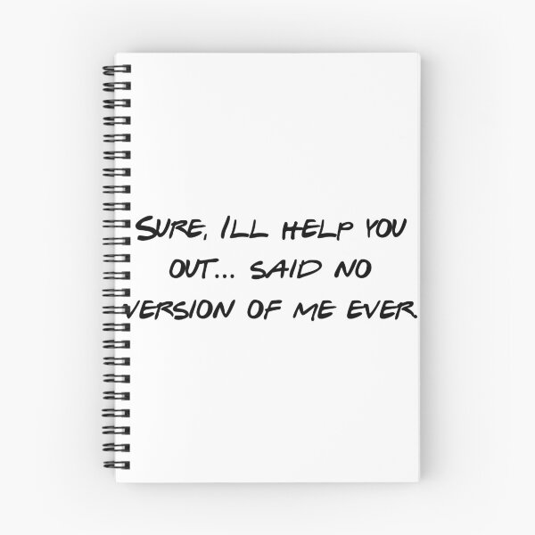 Item preview, Said No Version Of Me Ever Sarcastic Humor designed and sold by NicolasGlowArt.