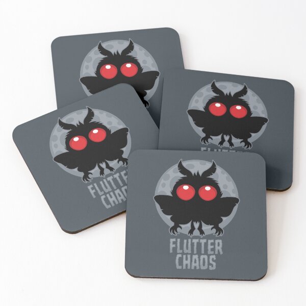 Item preview, Flutter Chaos Mothman Cryptic Legend designed and sold by fizzgig.