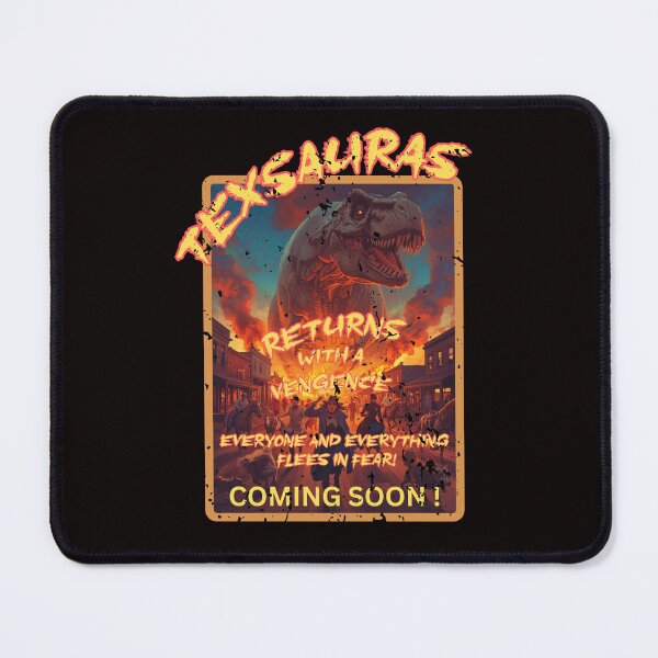 Item preview, TEXSAURAS- old faux movie poster designed and sold by joztees.