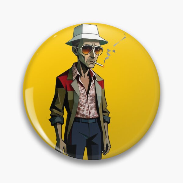 Item preview, Gonzo Geometric: The High-Speed Full Body Sticker designed and sold by CleverCulture.