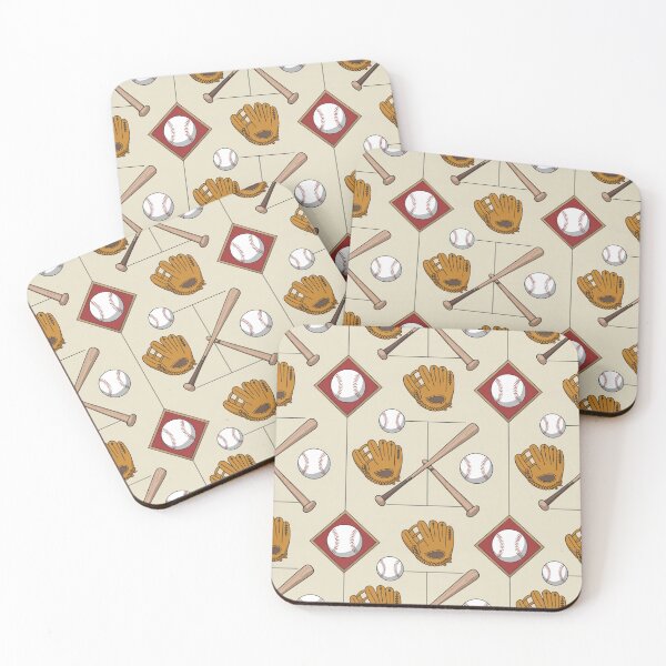 Item preview, Baseball Seamless Pattern – Bats, Gloves & Baseballs designed and sold by Midnight Veil Designs.