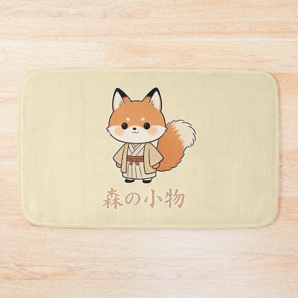 Item preview, Kawaii Kitsune Fox in Traditional Japanese Kimono Art designed and sold by zzz888.