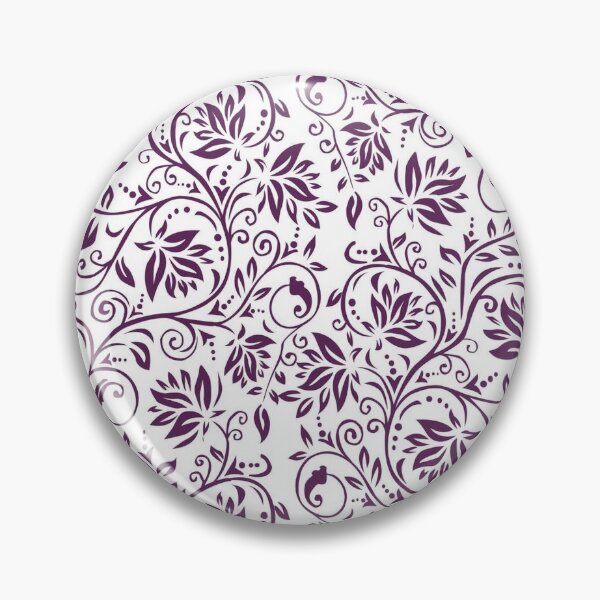 Item preview, Purple Floral Seamless Pattern Aesthetic Design designed and sold by Khatumeye.