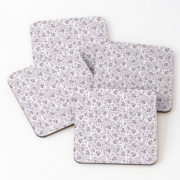 Item preview, Purple Floral Seamless Pattern Aesthetic Design designed and sold by Khatumeye.