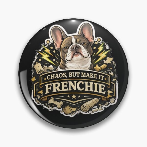 Item preview, French Bulldog Owners Club – Chaos But Make It Frenchie Funny French Bulldog Meme Design designed and sold by Frenchie Fever.
